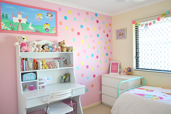 {The Organised Housewife} Girls Bedroom Makeover 23