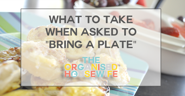 What to take when asked to bring a plate ideas