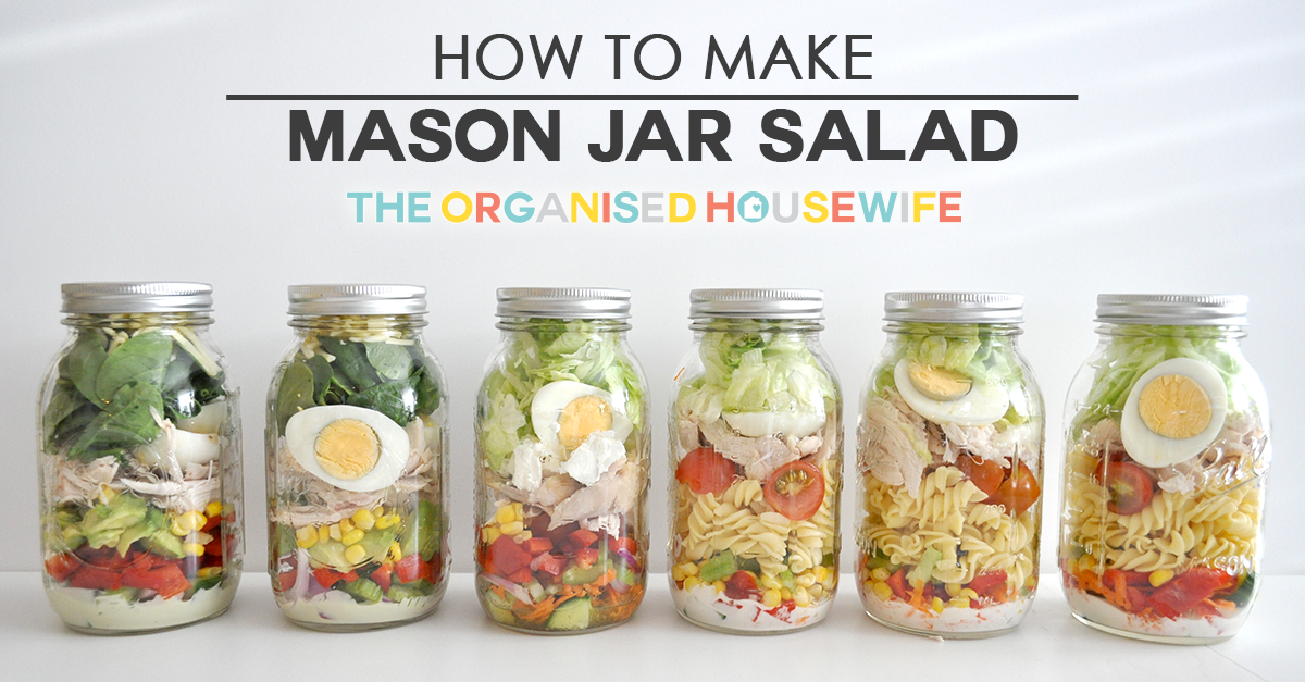 7 Best Mason Jar Salad Recipes - Easy Salads in a Jar