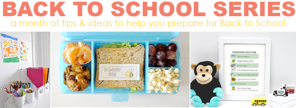 2015 back to school tips and ideas series