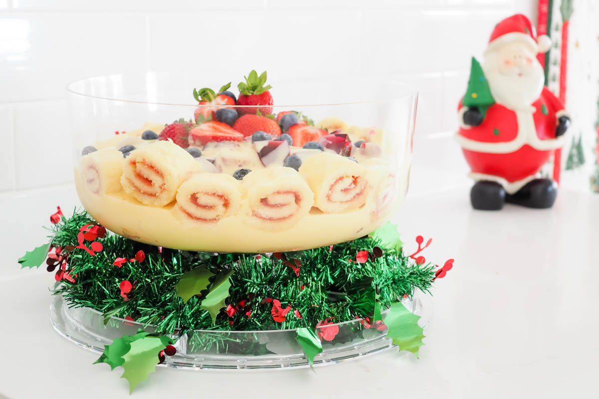 {The Organised Housewife} Christmas Trifle Recipe 1