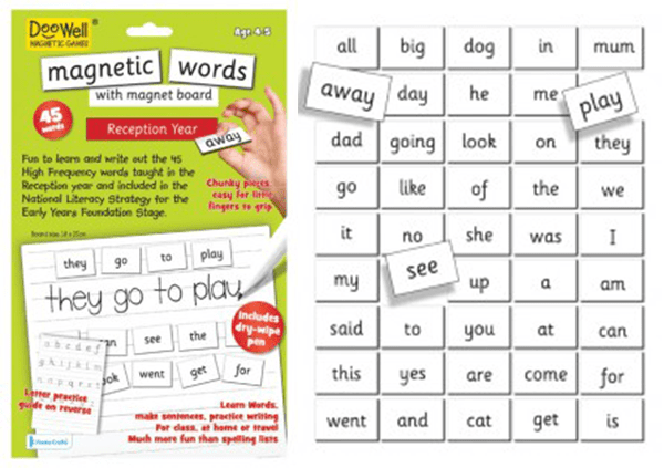 magnetic words help kids spell