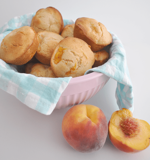 Peaches and Cream Muffins