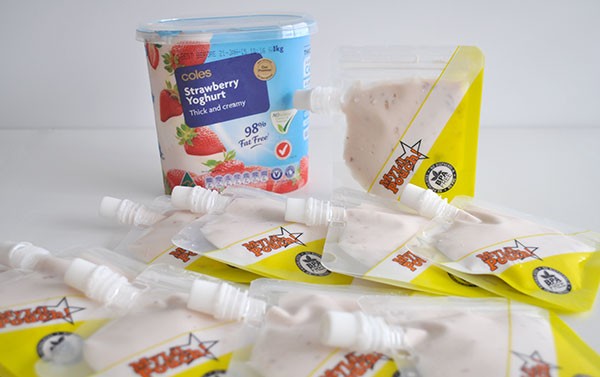 reusable yogurt pouches