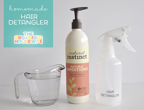 Homemade Hair Detangler Spray Diy For Girls