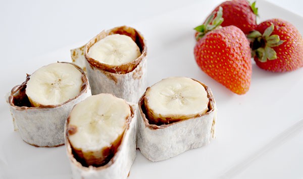 Healthy-After-School-Snack-Idea---Banana-and-Nutella-Sushi