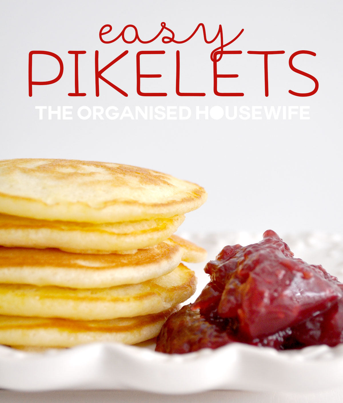 Easy Pikelet Recipe After school snack for kids