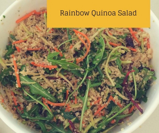 Quinoa Rainbow Salad