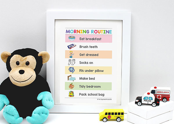 Rainbow--Morning-Routine-Chart-in-Frame