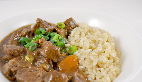 Family meal plan beef curry