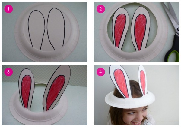 Quick-Easy-Easter-Bonnet-Idea-Paper-Plate-Bunny-Ears