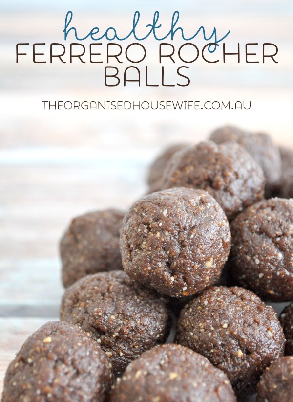 Healthy Ferrero Rocher Bliss Balls