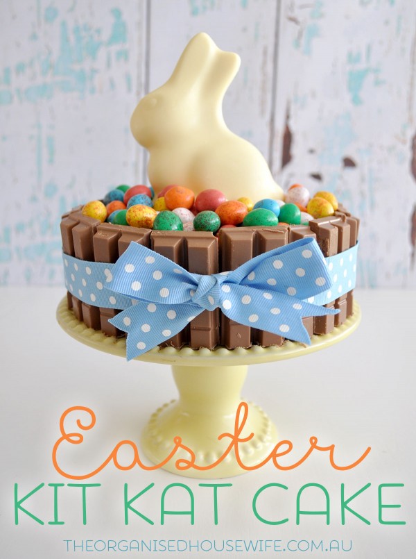 Easter Kit Kat Cake + Good Friday Meal Plan Idea - The Organised Housewife