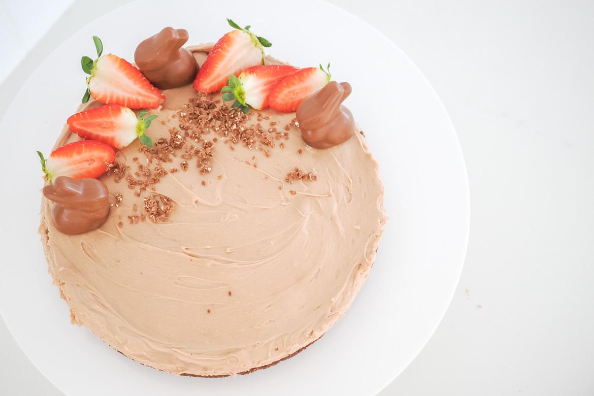 A creamy no-bake Toblerone cheesecake recipe topped with seasonal treats or berries. Easy to make and perfect for any occasion.