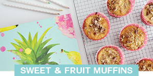 button - sweet & fruit muffins recipes