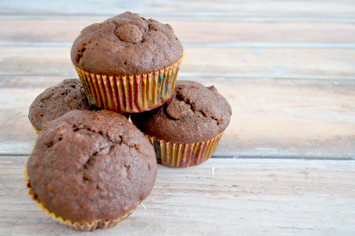 Chocolate Banana Muffins