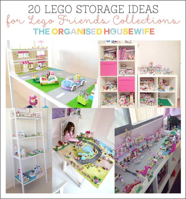 Majestætisk teenagere gateway 20 Lego Storage Ideas for Girls - The Organised Housewife