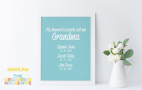 personalised mothers day presents