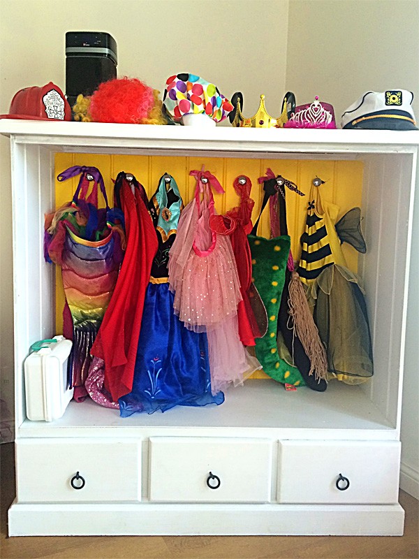 DIY dress up wardrobe