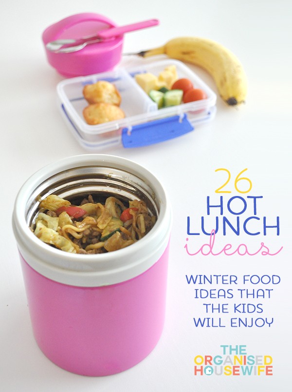 Lunchbox ideas for the kids - The Organised Housewife