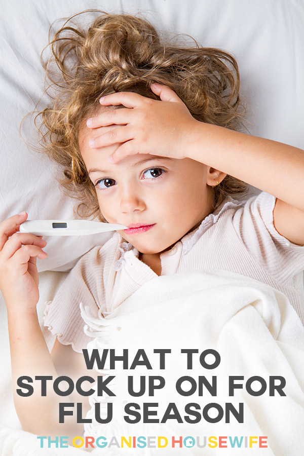 What to stock up on for flu season