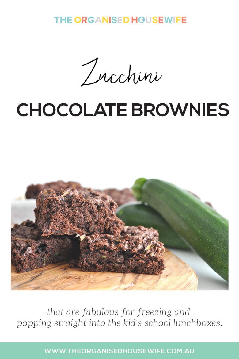 Zucchini Chocolate Brownie Recipe