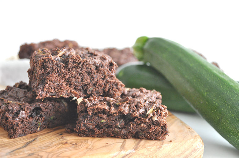 Chocolate zucchini brownie recipe