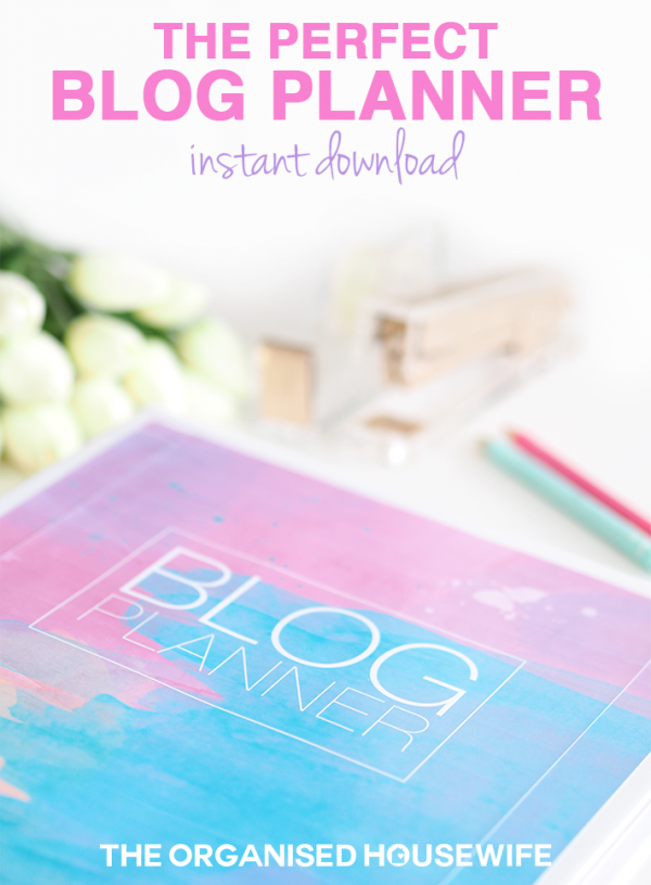 the perfect blog planner