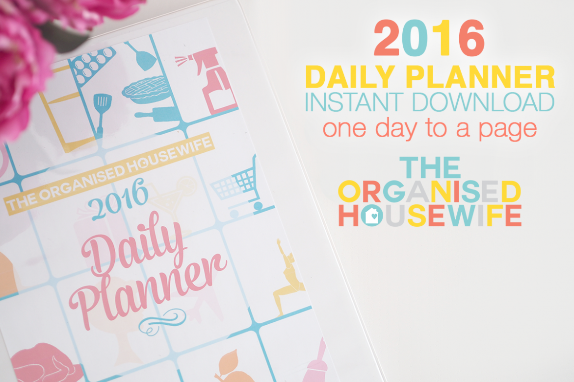 2016 Daily Planner Printable