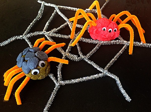 An-invitation-to-create_-Playdough-spiders