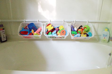 bath toy organizer diy