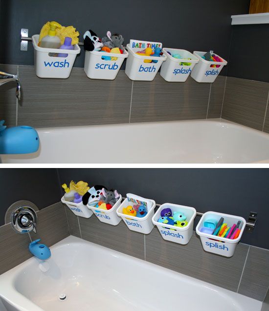 shower toy storage