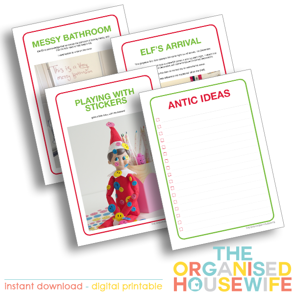 elf on the shelf planner antic ideas