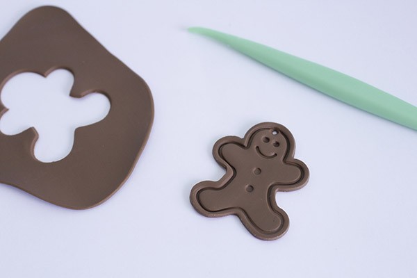 fimo gingerbread men