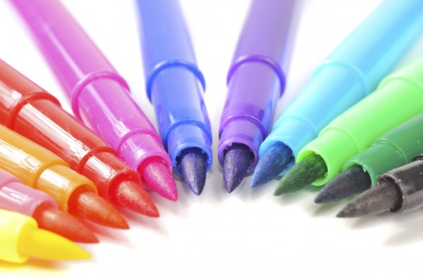 Multicolored Felt Tip Pens