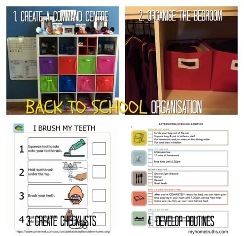 Back to school organisation