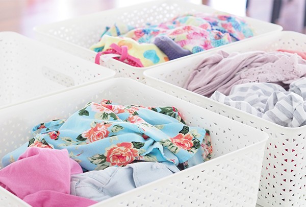 My new sorting clean laundry routine - The Organised Housewife