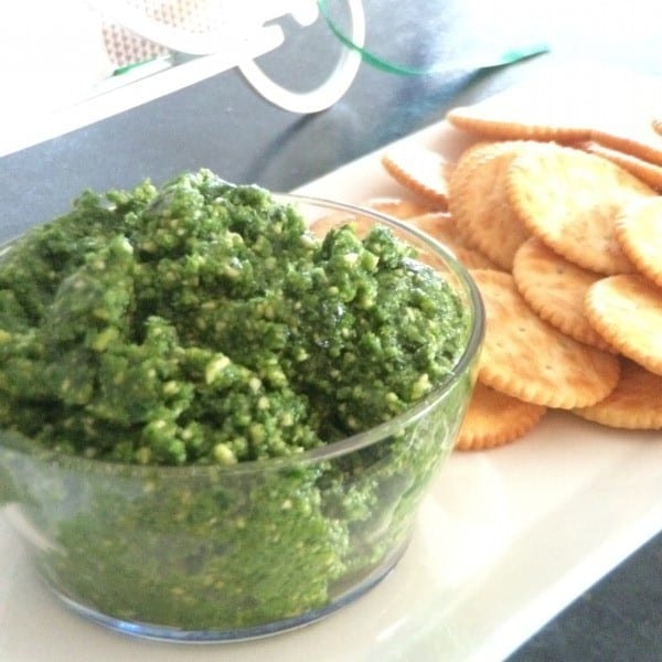 Basil Cashew Pesto Dip The Organised Housewife