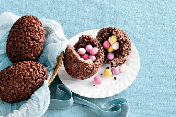Chocolate crackle surprise eggs