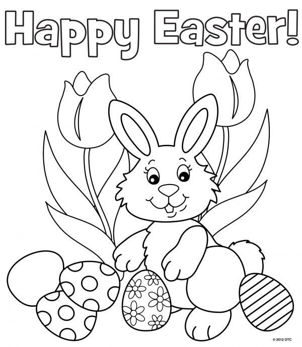 Download Printable Easter Colouring Pages - The Organised Housewife