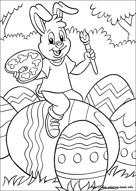 Printable Easter Colouring Pages