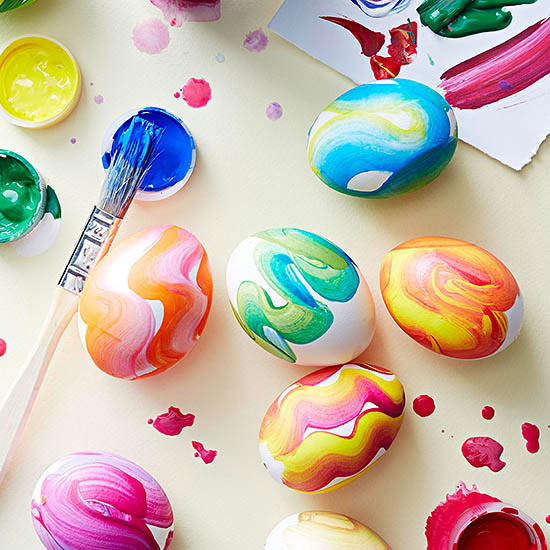 15 fun and really cute creative DIY Easter Egg Decorating Ideas to inspire you - different techniques for kids and adults.