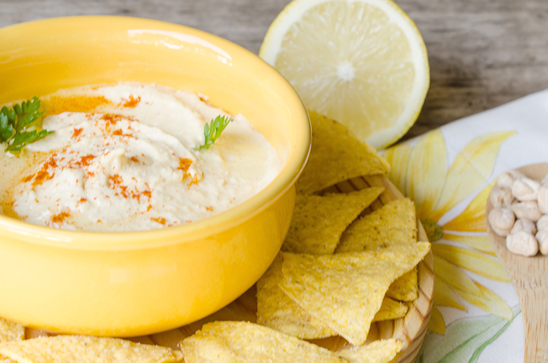 I often make up batches of homemade hummus to keep in the fridge. In my humble opinion, homemade is so much better than store brought, plus hummus is so quick and easy to make.