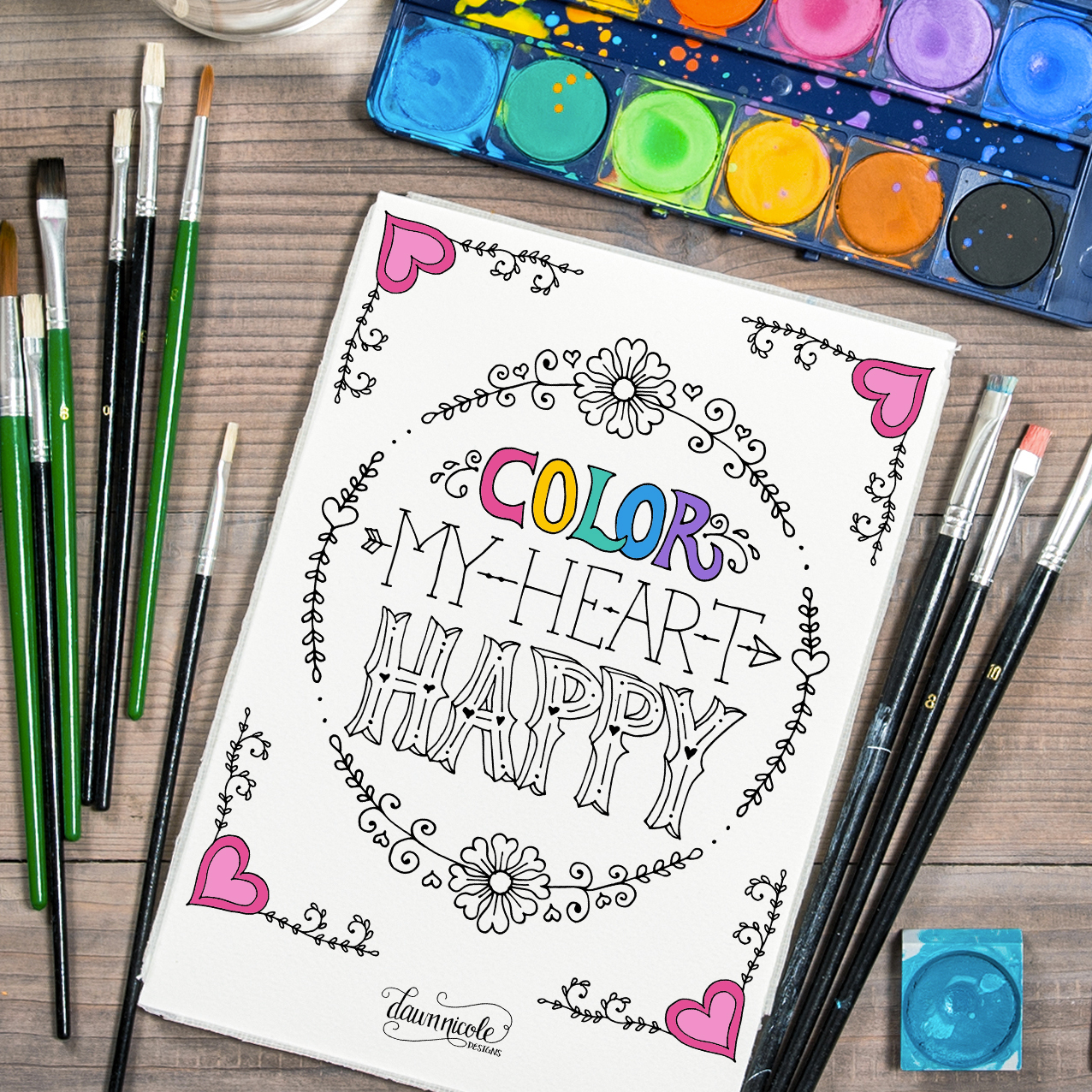 Get creative with these abstract adult colouring pages, which are also fun for the teenagers too. Loads and fun free printables pages for you to download!