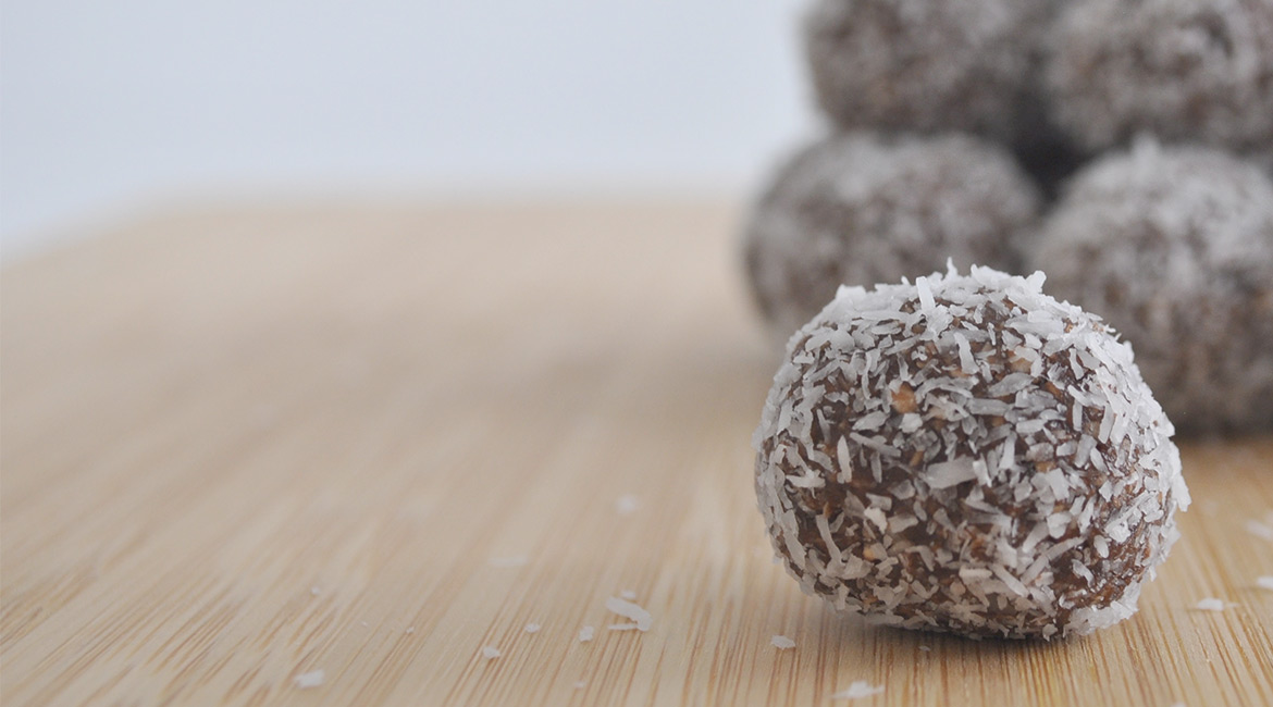 Looking for a healthy snack that will help give you a boost of energy on a tired afternoon? These coconut Bliss Balls are filled with natural sweetness for that natural energy boost you're looking for!