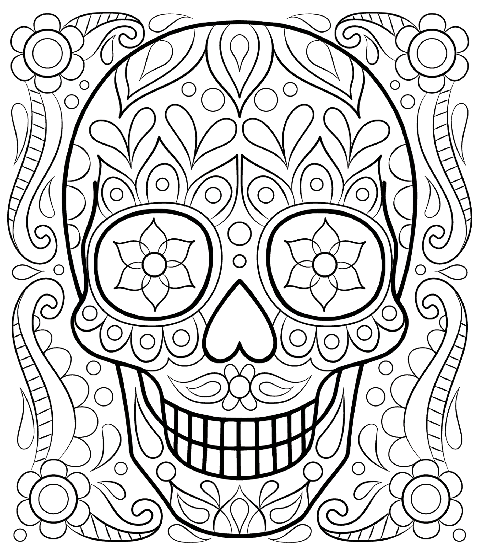 adults coloring pages for free