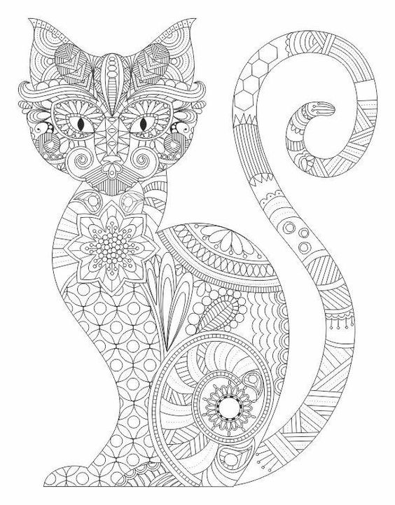 Printable Coloring Book Pages for Adults 006  Pattern coloring pages,  Adult coloring books printables, Abstract coloring pages