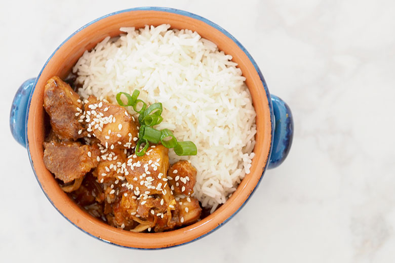 Slow cooker honey sesame chicken recipe