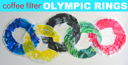 To get into the spirit of the upcoming games, encourage your kids to craft their own torch or create some of these fun Olympic craft and activities. 