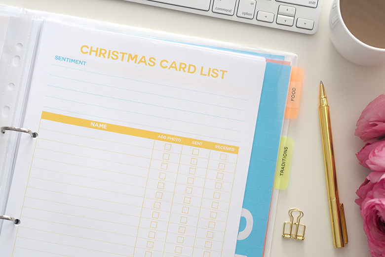 The Organised Housewife 2016 Christmas Planner has a whole new look! With 70+ pages to keep all your checklists, planners, budget, recipes ideas and more together in one folder. No more losing notes scribbled on the back of envelopes, receipts somewhere on your office desk, this planner will help you cut through the clutter. This planner is an instant download so you can start planning and organising everything Christmas today.